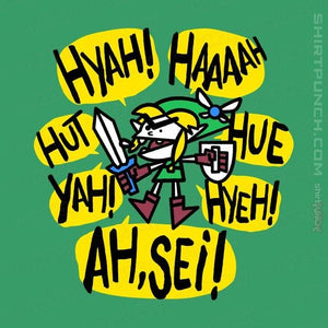 Secret_Shirts Magnets / 3"x3" / Irish Green Screaming Link