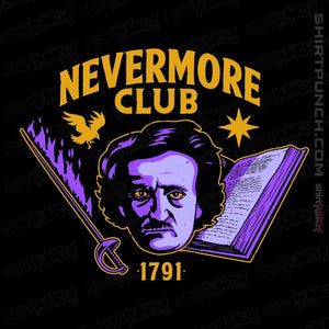 Secret_Shirts Magnets / 3"x3" / Black Nevermore Club