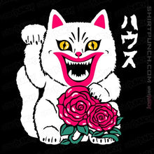 Load image into Gallery viewer, Daily_Deal_Shirts Magnets / 3&quot;x3&quot; / Black Lucky Hausu
