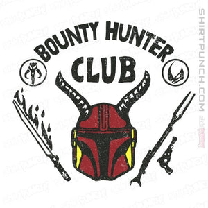 Daily_Deal_Shirts Magnets / 3"x3" / White Bounty Hunter Club