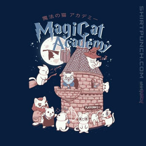 Shirts Magnets / 3"x3" / Navy Magicat Academy
