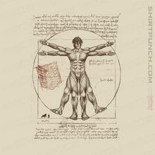 Load image into Gallery viewer, Shirts Magnets / 3&quot;x3&quot; / Natural Eren Vitruvian
