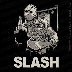 Daily_Deal_Shirts Magnets / 3"x3" / Black Johnny Slash