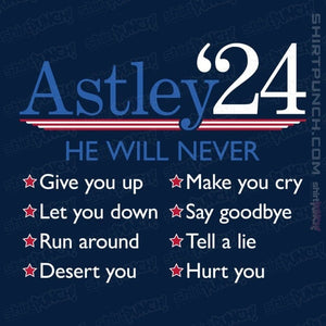 Daily_Deal_Shirts Magnets / 3"x3" / Navy Astley '24
