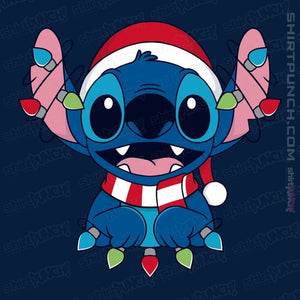 Secret_Shirts Magnets / 3"x3" / Navy Ohana Christmas Holiday