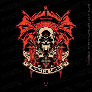 Secret_Shirts Magnets / 3"x3" / Black Monster Squad