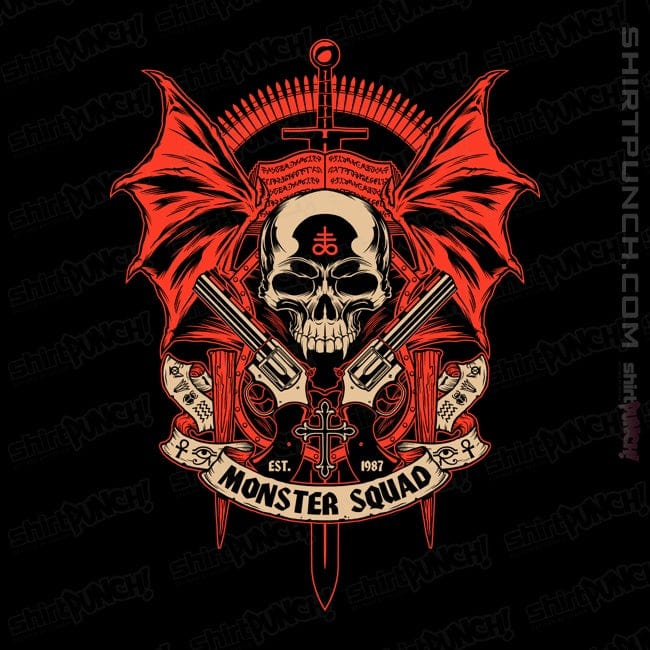 Secret_Shirts Magnets / 3"x3" / Black Monster Squad