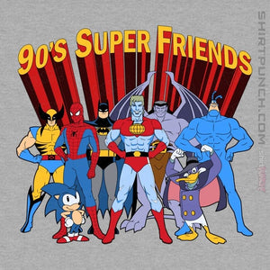 Secret_Shirts Magnets / 3"x3" / Sports Grey The 90s Superfriends