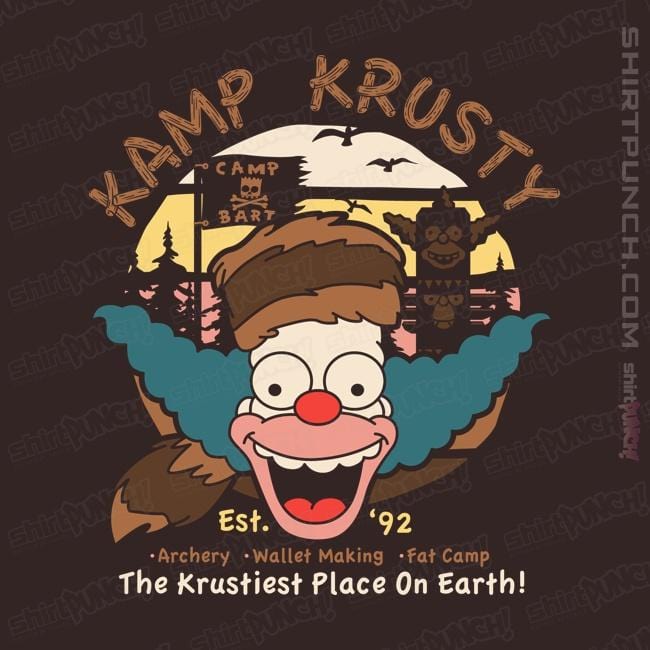 Secret_Shirts Magnets / 3"x3" / Dark Chocolate Krusty Brand Tee