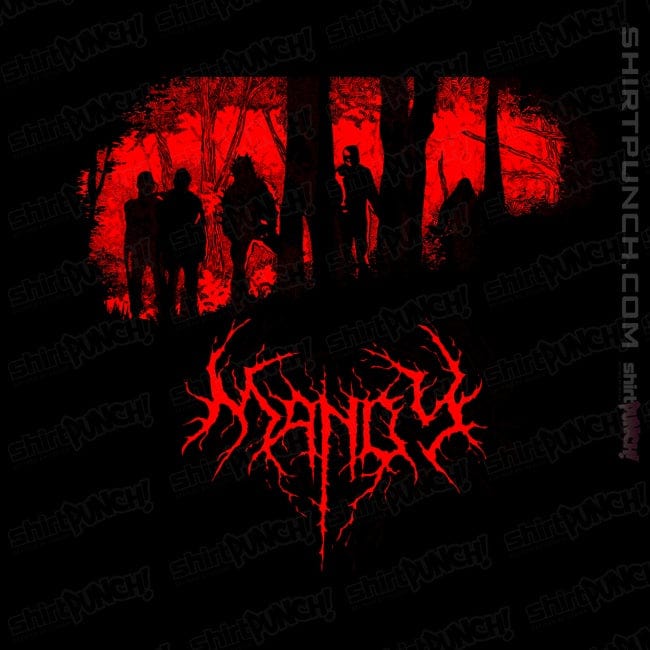Shirts Magnets / 3"x3" / Black Mandy Metal