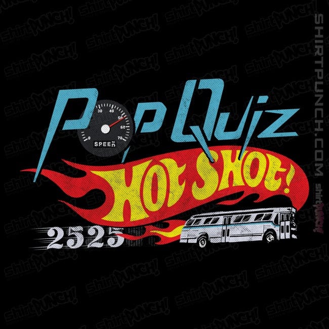 Daily_Deal_Shirts Magnets / 3"x3" / Black Pop Quiz