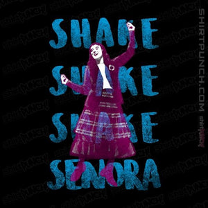 Shirts Magnets / 3"x3" / Black Shake Senora