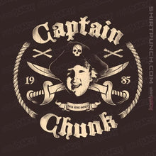 Load image into Gallery viewer, Shirts Magnets / 3&quot;x3&quot; / Dark Chocolate Captain Chunk
