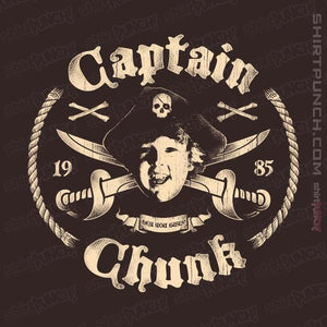 Shirts Magnets / 3"x3" / Dark Chocolate Captain Chunk