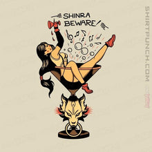 Load image into Gallery viewer, Shirts Magnets / 3&quot;x3&quot; / Natural Shinra Beware

