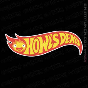Daily_Deal_Shirts Magnets / 3"x3" / Black Howl's Demon