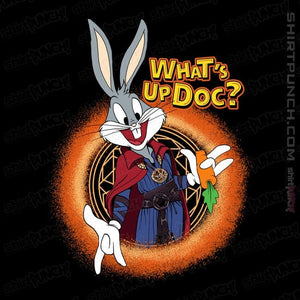 Daily_Deal_Shirts Magnets / 3"x3" / Black Doctor Bunny Looneyverse