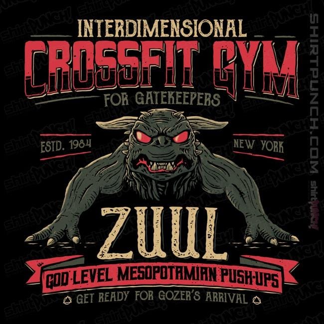 Daily_Deal_Shirts Magnets / 3"x3" / Black Interdimensional Crossfit