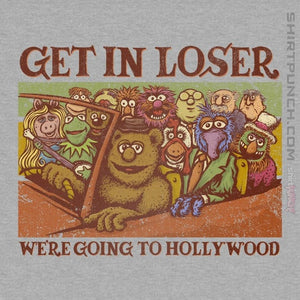 Daily_Deal_Shirts Magnets / 3"x3" / Sports Grey We're Going To Hollywood