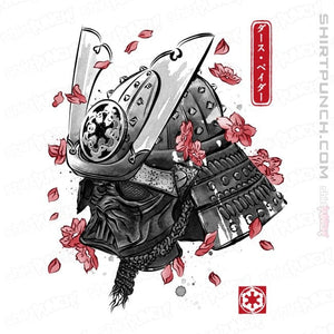 Daily_Deal_Shirts Magnets / 3"x3" / White The Darth Samurai