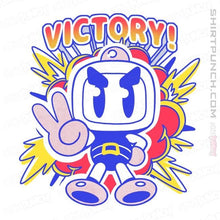 Load image into Gallery viewer, Shirts Magnets / 3&quot;x3&quot; / White Bomber Victory
