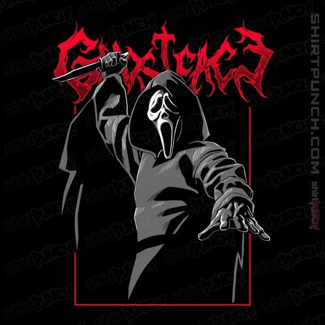Daily_Deal_Shirts Magnets / 3"x3" / Black Scream Metal
