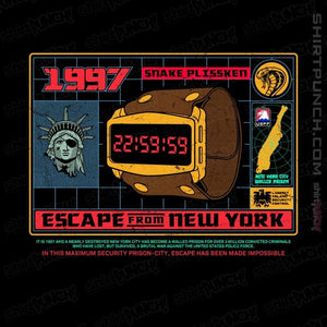 Daily_Deal_Shirts Magnets / 3"x3" / Black Escape 1997