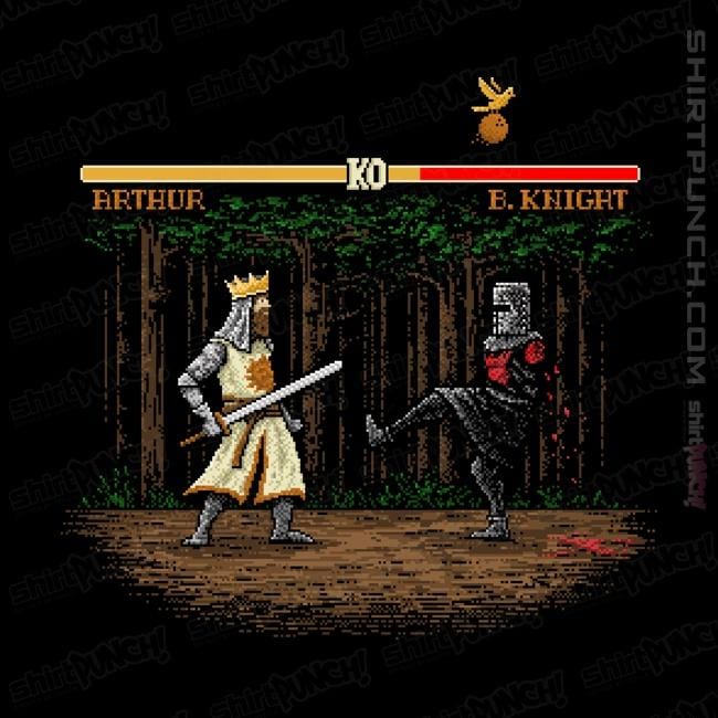 Secret_Shirts Magnets / 3"x3" / Black Python Epic Fight