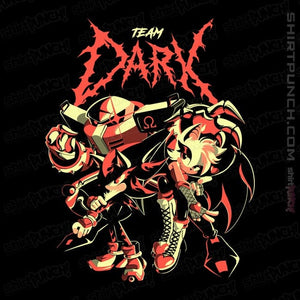 Daily_Deal_Shirts Magnets / 3"x3" / Black Team Dark