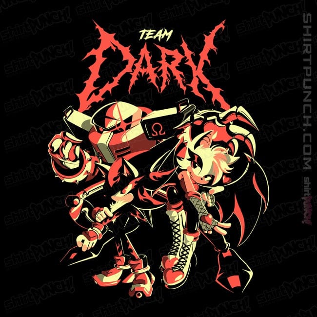 Daily_Deal_Shirts Magnets / 3"x3" / Black Team Dark