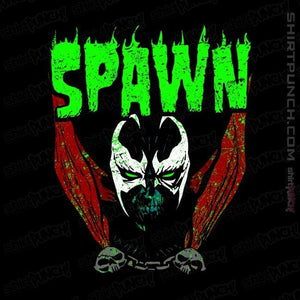 Secret_Shirts Magnets / 3"x3" / Black Heavy Metal Hellspawn