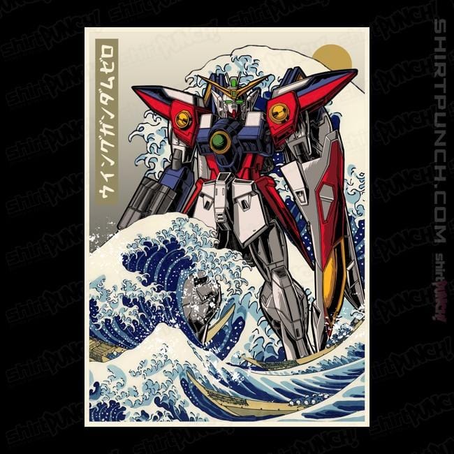 Daily_Deal_Shirts Magnets / 3"x3" / Black Wing Zero