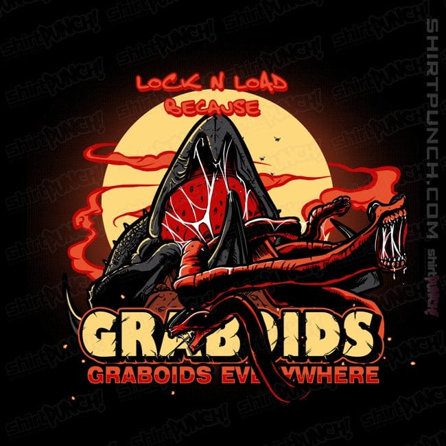 Secret_Shirts Magnets / 3"x3" / Black Graboids Everywhere