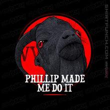 Load image into Gallery viewer, Shirts Magnets / 3&quot;x3&quot; / Black Phillip Made Me Do It

