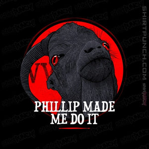 Shirts Magnets / 3"x3" / Black Phillip Made Me Do It