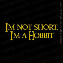 Load image into Gallery viewer, Shirts Magnets / 3&quot;x3&quot; / Black I&#39;m A Hobbit
