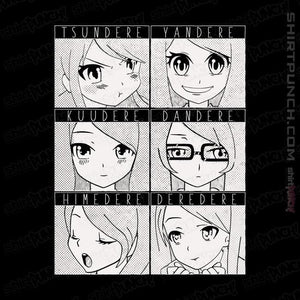 Secret_Shirts Magnets / 3"x3" / Black Dere Types