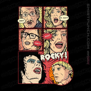 Daily_Deal_Shirts Magnets / 3"x3" / Black Janet, Dr. Scott, Janet, Brad, Rocky!