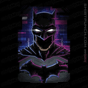 Daily_Deal_Shirts Magnets / 3"x3" / Black Glitch Batman