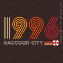 Load image into Gallery viewer, Daily_Deal_Shirts Magnets / 3&quot;x3&quot; / Dark Chocolate Raccoon City 1996
