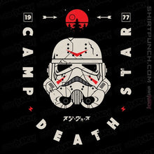 Load image into Gallery viewer, Daily_Deal_Shirts Magnets / 3&quot;x3&quot; / Black Camp Death Star
