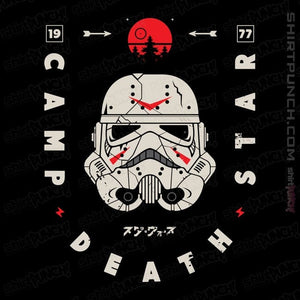 Daily_Deal_Shirts Magnets / 3"x3" / Black Camp Death Star
