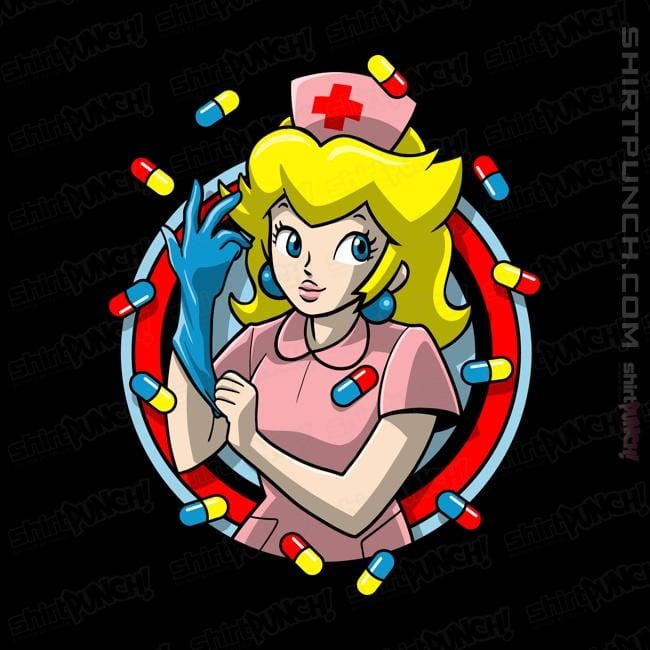 Shirts Magnets / 3"x3" / Black Nurse Toadstool