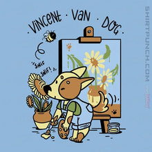 Load image into Gallery viewer, Daily_Deal_Shirts Magnets / 3&quot;x3&quot; / Powder Blue Vincent Van Dog
