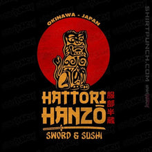 Load image into Gallery viewer, Shirts Magnets / 3&quot;x3&quot; / Black Hattori Hanzo
