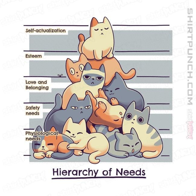 Shirts Magnets / 3"x3" / White Maslow's Purramyd