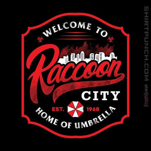 Shirts Magnets / 3"x3" / Black Raccoon City