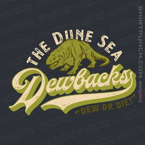Daily_Deal_Shirts Magnets / 3"x3" / Dark Heather Dune Sea Dewbacks