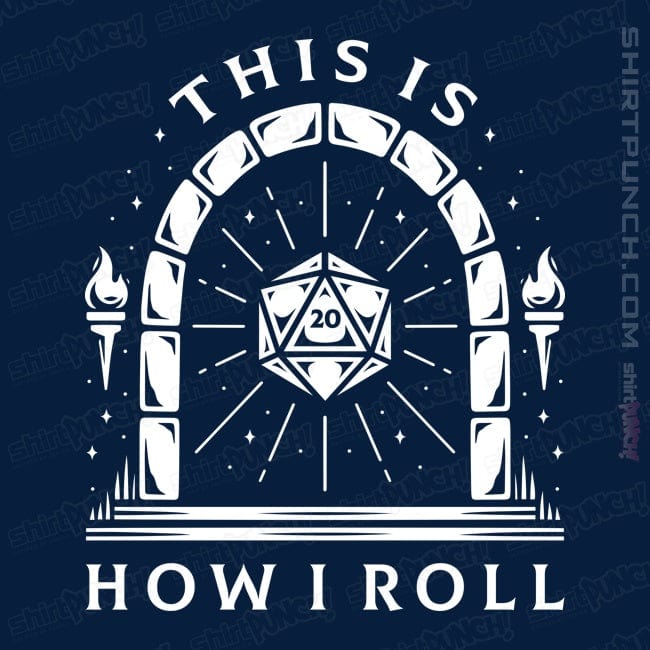 Shirts Magnets / 3"x3" / Navy This Is How I Roll