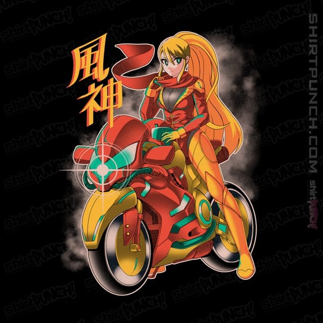Daily_Deal_Shirts Magnets / 3"x3" / Black Samus Rider